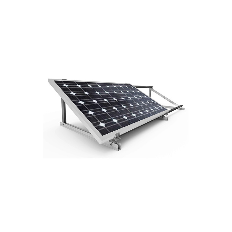 SUNFER SOPORTE INCLINADO CERRADO PARA CUBIERTA METÁLICA (HORIZONTAL)