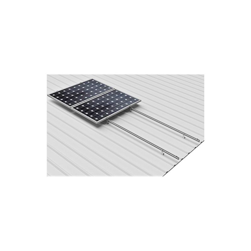 SUNFER KIT DE ESTRUCTURA COPLANAR PARA CUBIERTA METÁLICA KH915