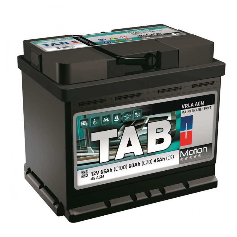 TAB Motion AGM Batería Monobloque